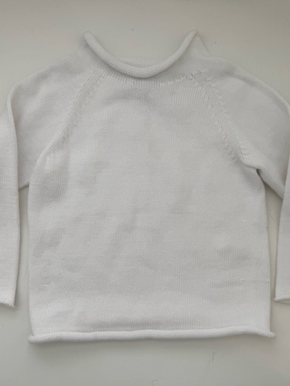 Magnolia Baby - White Baby Knit Sweater - 18M